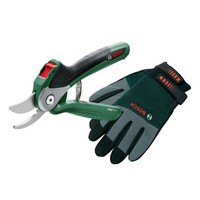 Bosch Cordless Easy Prune & Free Gardening Gloves