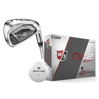 Wilson Staff D7 STL U Mens RH 5-PW SW & Free Balls